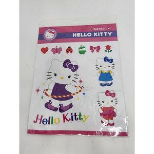 Hello Kitty Sanrio Pink Vehicle‎ Car Decal Kit Front & Back
